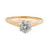 EGL Certified .50 Carat Diamond Yellow Gold Engagement Ring