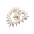 .30 Carat Diamond Pearl White Gold Brooch Pendant
