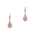 Peter Suchy 4.18 Carat Tourmaline Yellow Gold Dangle Earrings