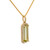 Peter Suchy 2.18 Carat Tourmaline Diamond Yellow Gold Pendant Necklace