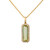 Peter Suchy 2.18 Carat Tourmaline Diamond Yellow Gold Pendant Necklace