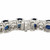 GIA Certified 19.56 Carat Oval Sapphire Square Diamond Platinum Bracelet