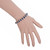 GIA Certified 19.56 Carat Oval Sapphire Square Diamond Platinum Bracelet