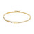 Peter Suchy .60 Carat Round Brilliant Cut Diamonds Gold Bangle Bracelet