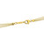 Tiffany & Co Yellow Gold Fringe Tower Drop Pendant Necklace