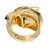 Cartier Tsavorite Onyx Yellow Gold Panther Cocktail Ring