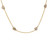 1.32 Carat Diamond Yellow Gold By the Yard Necklace