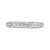 1.00 Carat 3-Row Diamond Platinum Eternity Wedding Band Ring