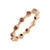 Sonia B 1.10 Carat Ruby Rose Gold Eternity Wedding Band Ring
