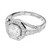 Peter Suchy 1.23 Carat Diamond Octagonal Halo Platinum Engagement Ring