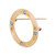 GIA Certified .25 Carat Yogo Gulch Montana Sapphire Yellow Gold Brooch