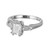 Peter Suchy 1.88 Carat Diamond Platinum Three-Stone Engagement Ring