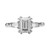 Peter Suchy 1.88 Carat Diamond Platinum Three-Stone Engagement Ring