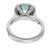 Peter Suchy GIA 3.20 Carat Sapphire Diamond Platinum Halo Engagement Ring