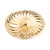 Yellow Gold Swirl Dome Cocktail Ring
