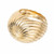 Yellow Gold Swirl Dome Cocktail Ring