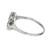 .54 Carat Sapphire Diamond Platinum Art Deco Calibre Ring