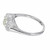 1.07 Carat Diamond Platinum Engagement Ring