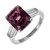 Peter Suchy 6.34 Carat Pink Sapphire Diamond Platinum Engagement Ring