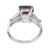 Peter Suchy 6.34 Carat Pink Sapphire Diamond Platinum Engagement Ring