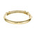 Fred of Paris 2.28 Carat Diamond Two Tone Gold Bangle Bracelet