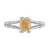 GIA Certified 1.17 Carat Yellow Square Diamond White Gold Engagement Ring