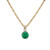 Peter Suchy GIA Certified 1.08 Carat Emerald Diamond Gold Pendant Necklace