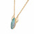 Peter Suchy Oval Australian Boulder Opal Yellow Gold Pendant Necklace