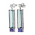 Peter Suchy GIA Certified 1.18 Carat Sapphire Aqua Diamond Gold Dangle Earrings