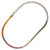 23.00 Carat Multi Color Gemstone 18k Yellow Gold Necklace