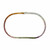23.00 Carat Multi Color Gemstone 18k Yellow Gold Necklace