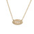 Peter Suchy 1.51 Carat Marquise Shape Moonstone Diamond Halo Pendant Necklace