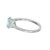Peter Suchy GIA Certified .71 Carat Tourmaline Diamond Gold Engagement Ring