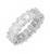 7.87 Carat Lab Grown Diamond White Gold Eternity Band Ring