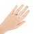 7.87 Carat Lab Grown Diamond White Gold Eternity Band Ring