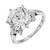 Certified 5.03 Carat Lab Grown Diamond Platinum Engagement Ring