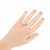Certified 5.03 Carat Lab Grown Diamond Platinum Engagement Ring