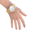 Rolex 18k Yellow Gold Diamond Bezel President Mens Wristwatch