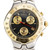 Ebel Two Tone 18k Yellow Gold Steel Mens Sportwave Chronometer