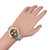 Ebel Two Tone 18k Yellow Gold Steel Mens Sportwave Chronometer