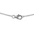 .15 Carat Diamond White Gold Pyramid Triangle Pendant Necklace