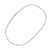 15.02 Carat Lab Grown Round Brilliant Cut Diamond 14k White Gold Tennis Necklace