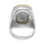 David Yurman 1.00 Carat Pave Diamond Gold Silver Albion Cocktail Ring