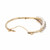 Art Deco .50 Carat Diamond Pearl Two Tone Gold Bracelet