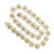 74.00 Carat Peridot 14k Yellow Gold Flower Necklace