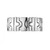 Bvlgari White Gold Parentesi Band Ring