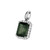 Peter Suchy GIA Certified 1.99 Carat Sapphire Diamond White Gold Pendant