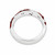 Hidalgo .12 Carat Diamond 18k White Gold Enamel Dragonfly Ring