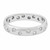.40 Carat Round Diamond Platinum Etoile Wedding Band Ring