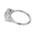 .57 Carat Old European Diamond Mid Century Platinum Ring